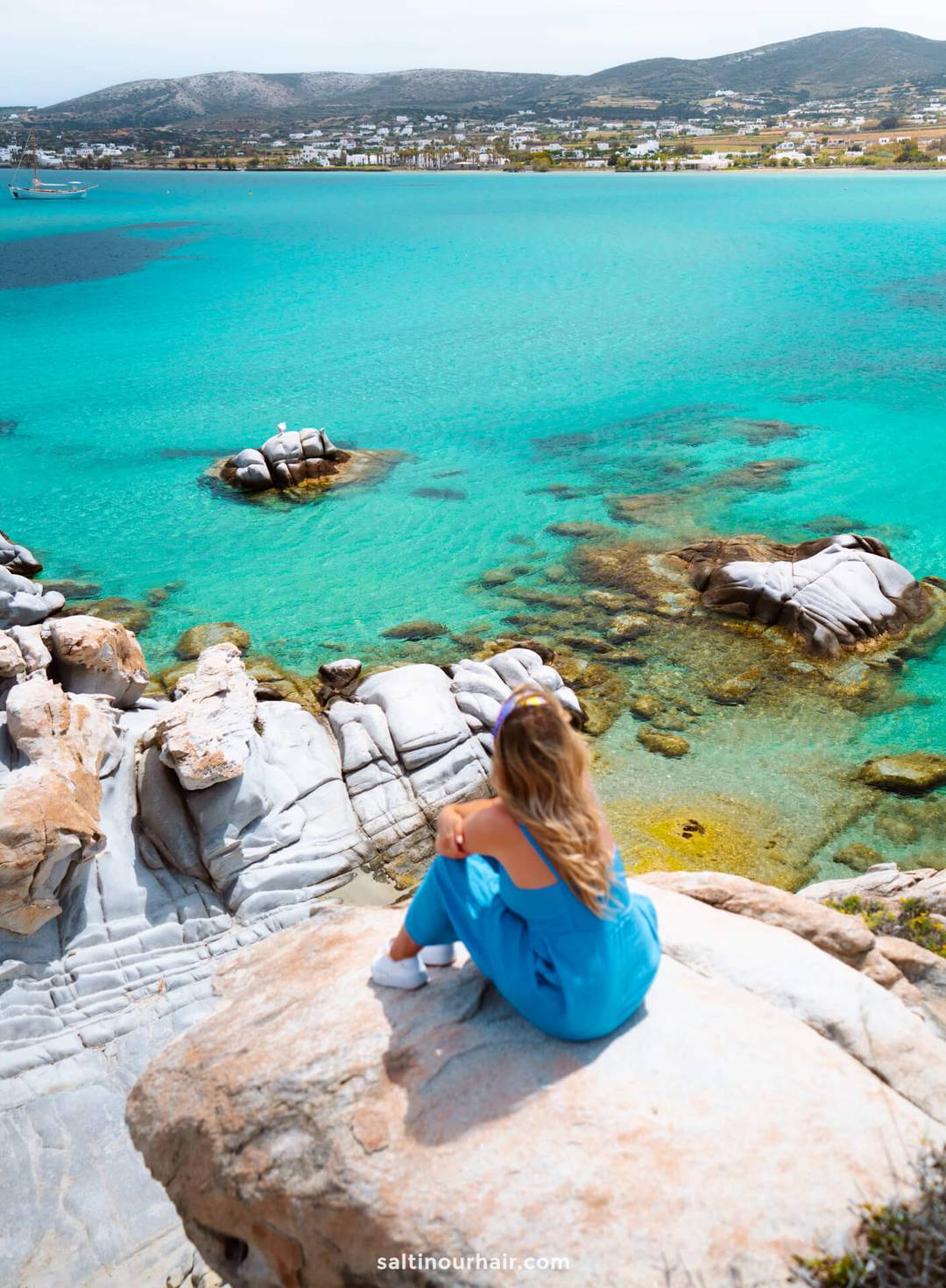 things to do paros greece Kolymbithres Beach