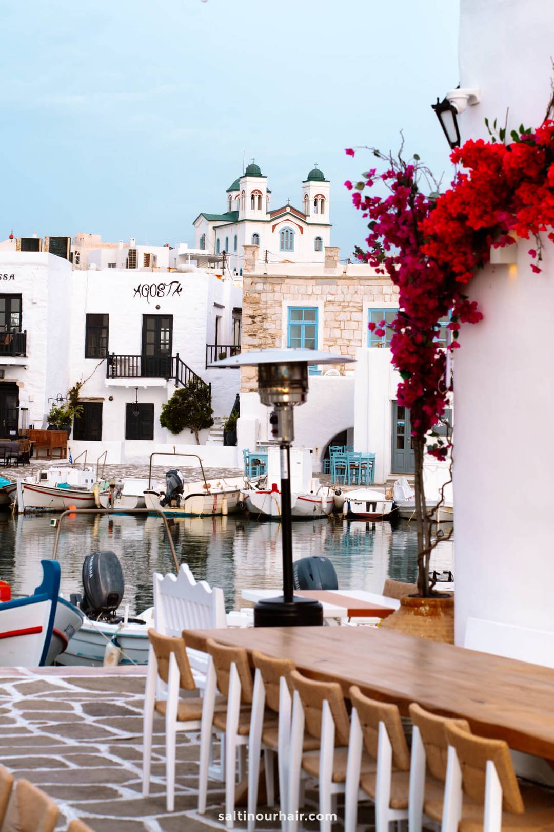 Naoussa haven paros griekenland