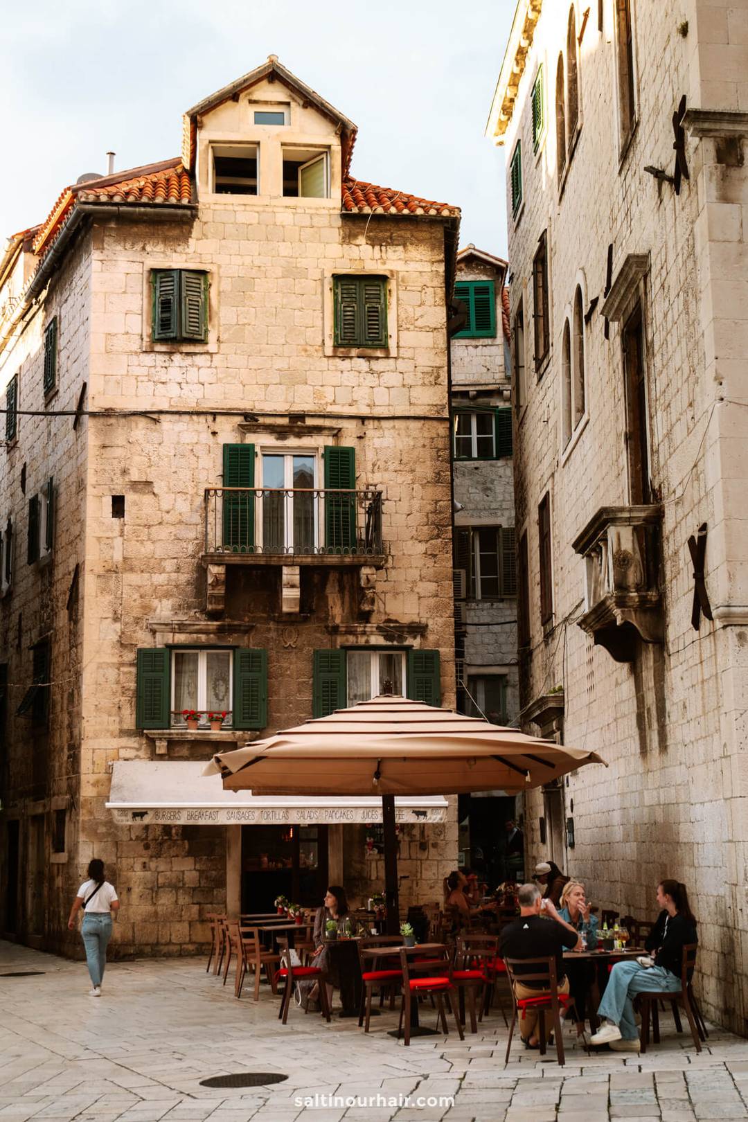Croatia itinerary 7 days split old town