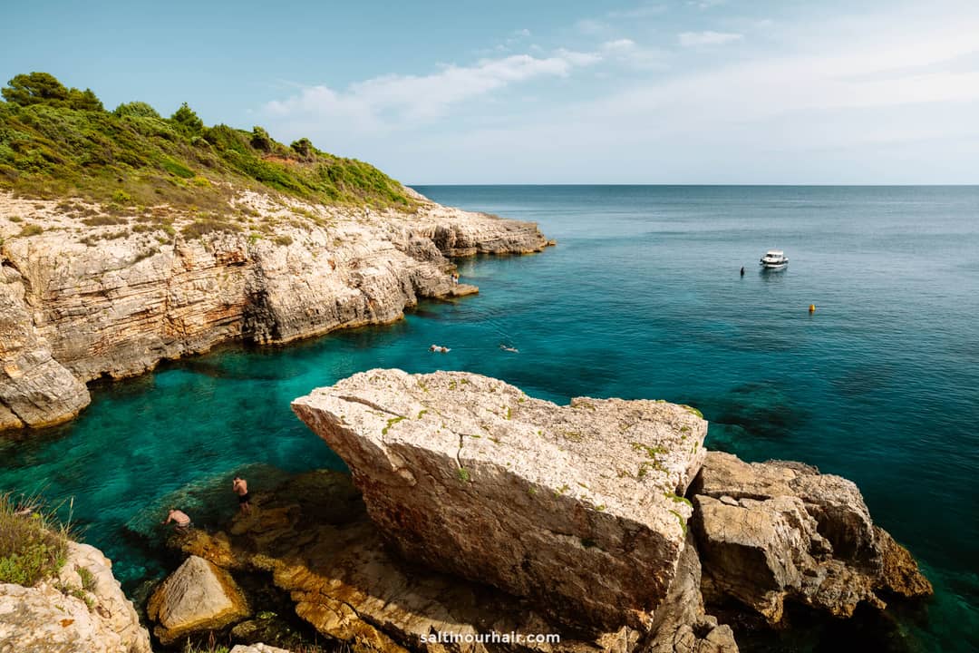 pula coast istria croatia
