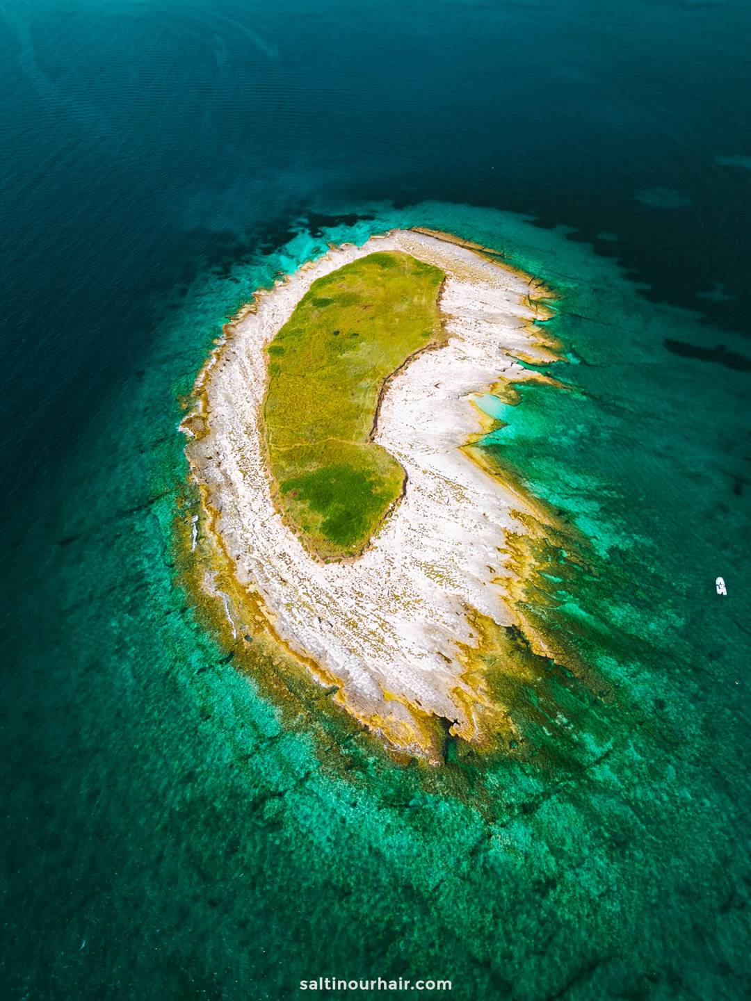 Things to do in Istria Visit Kamenjak National Park drone island