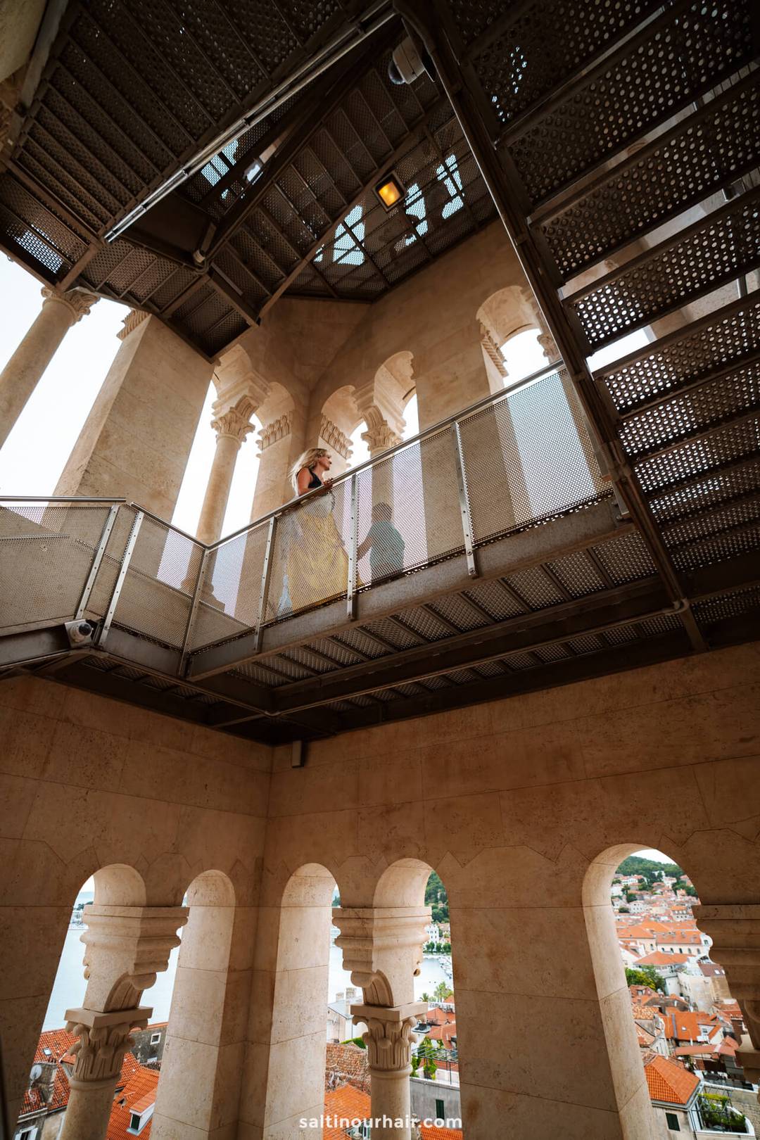 climb Bell Tower of Split Cathedral Croatia