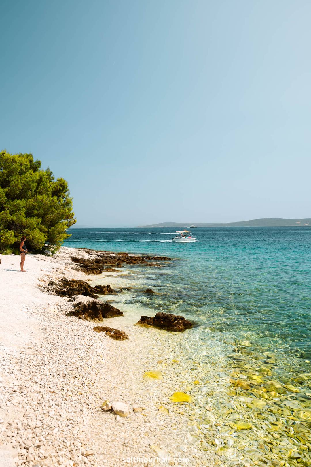 Ciovo Island beach trogir croatia
