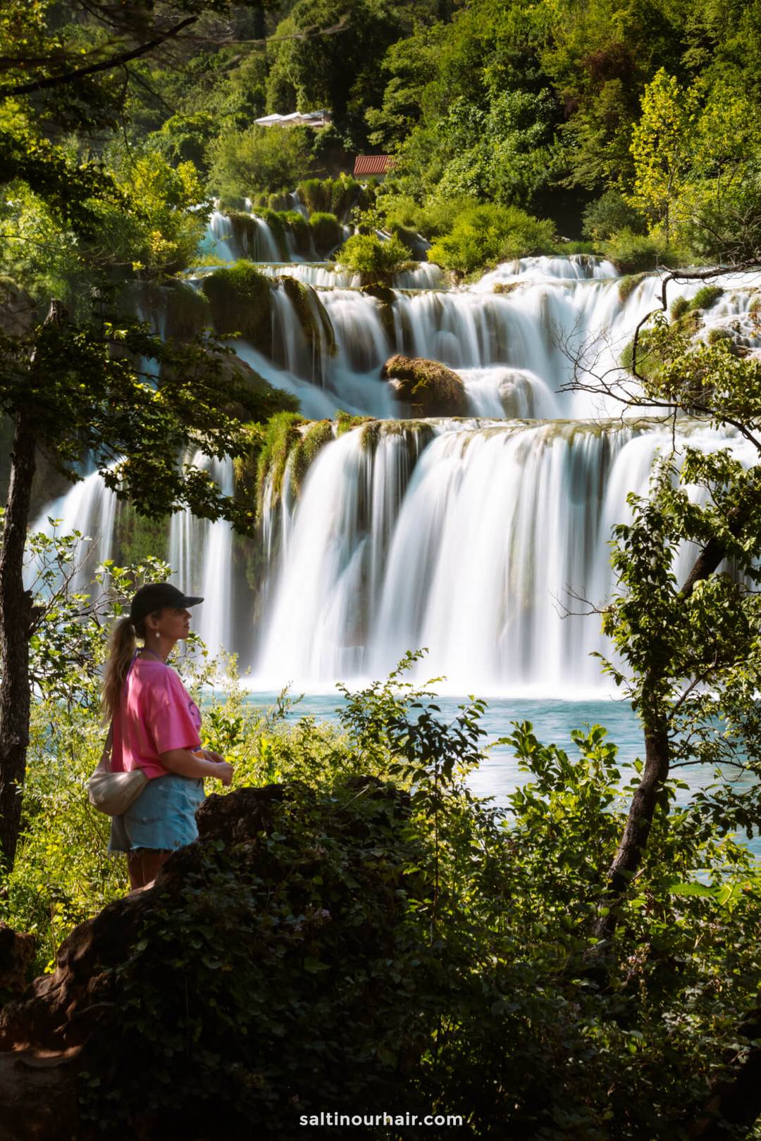 waterval Krka Nationaal Park  kroati&euml;