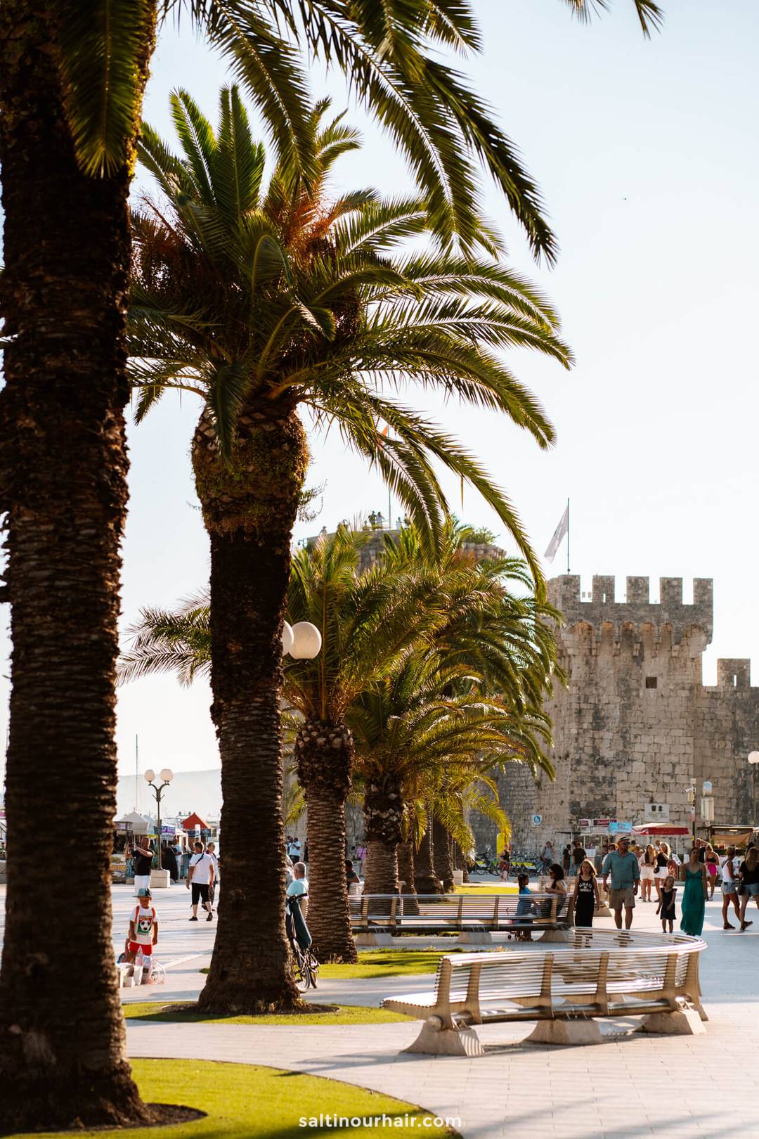 things to do in trogir croatia promenade Riva