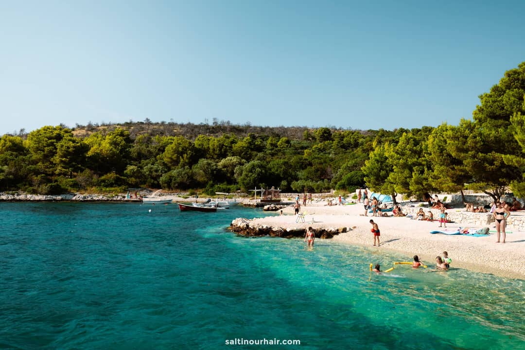 Okrug Gornki Beach Ciovo Island trogir croatia