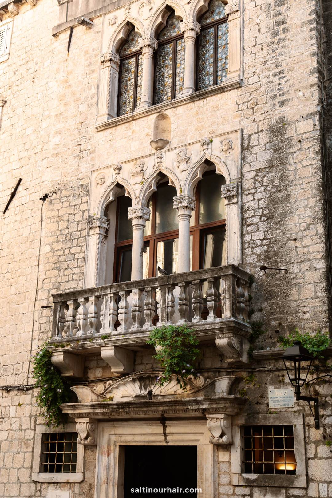 Architecture Cipiko Palace trogir croatia