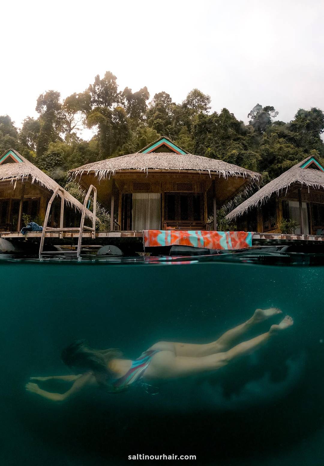 7-daagse Thailand reisroute Khao sok national park drijvende bungalows