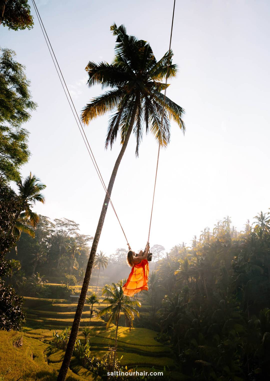 swing bali 7-day itinerary