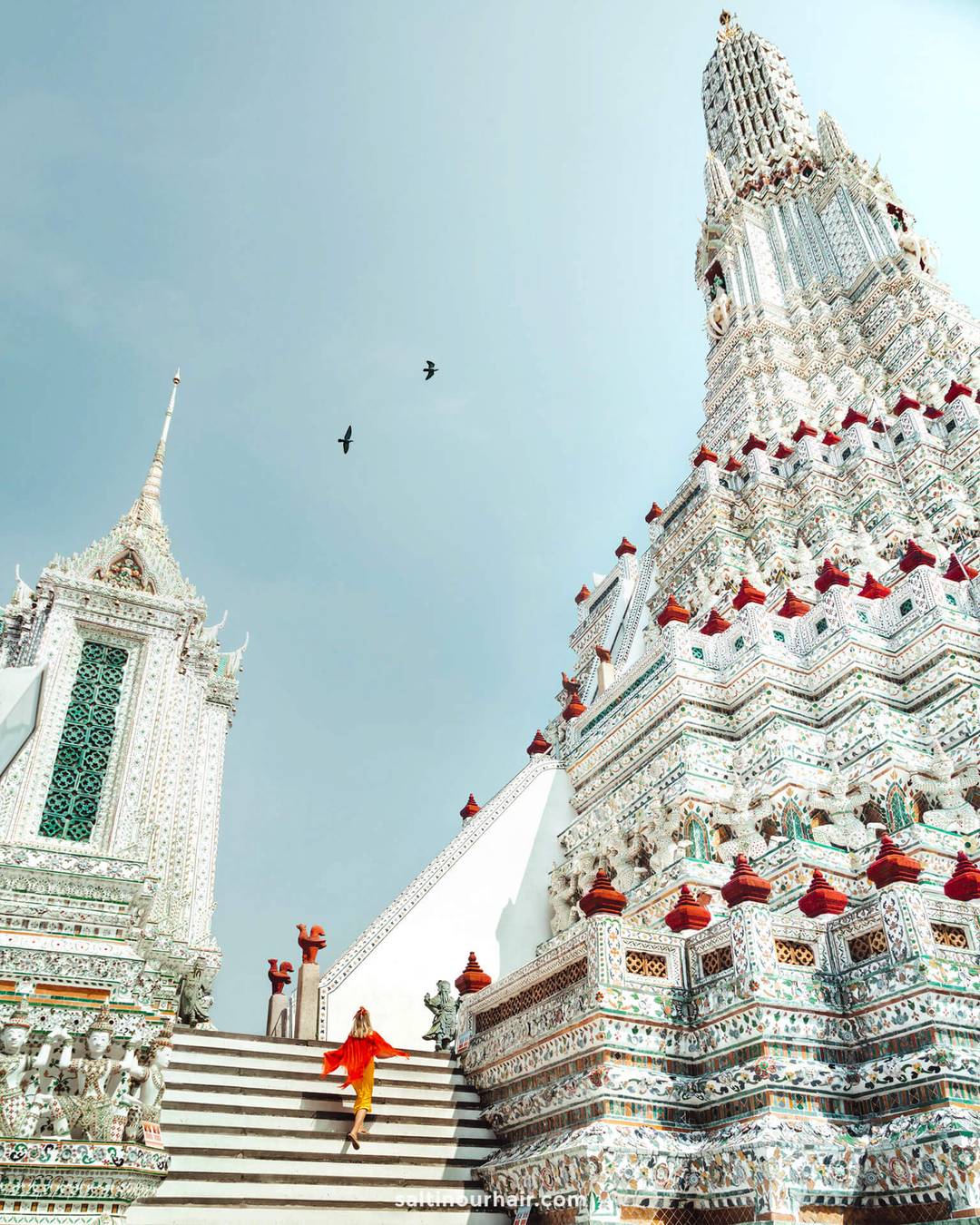 Wat Arun Bangkok 7-daagse route door Thailand