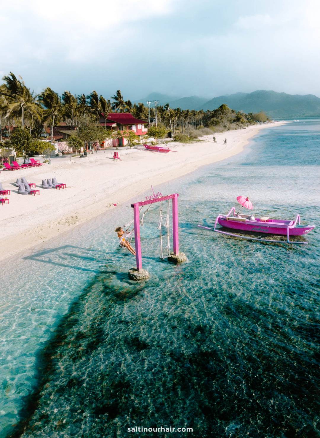 bali gili air swing