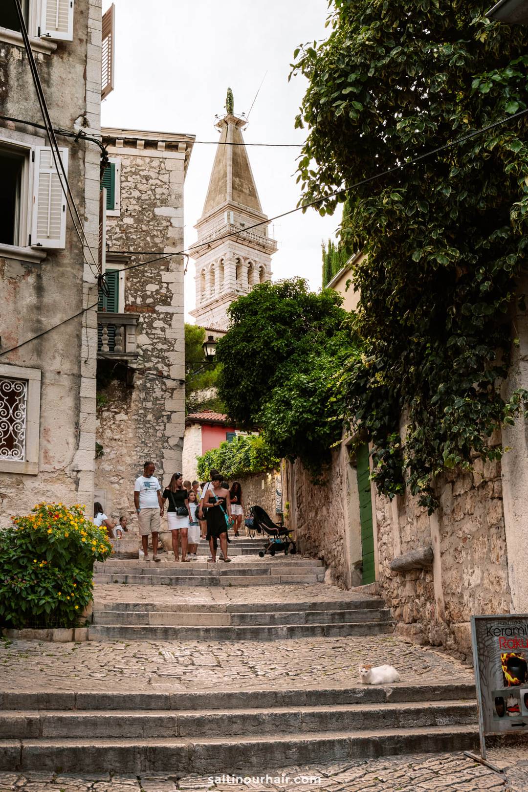 rovinj Istria croatia town street