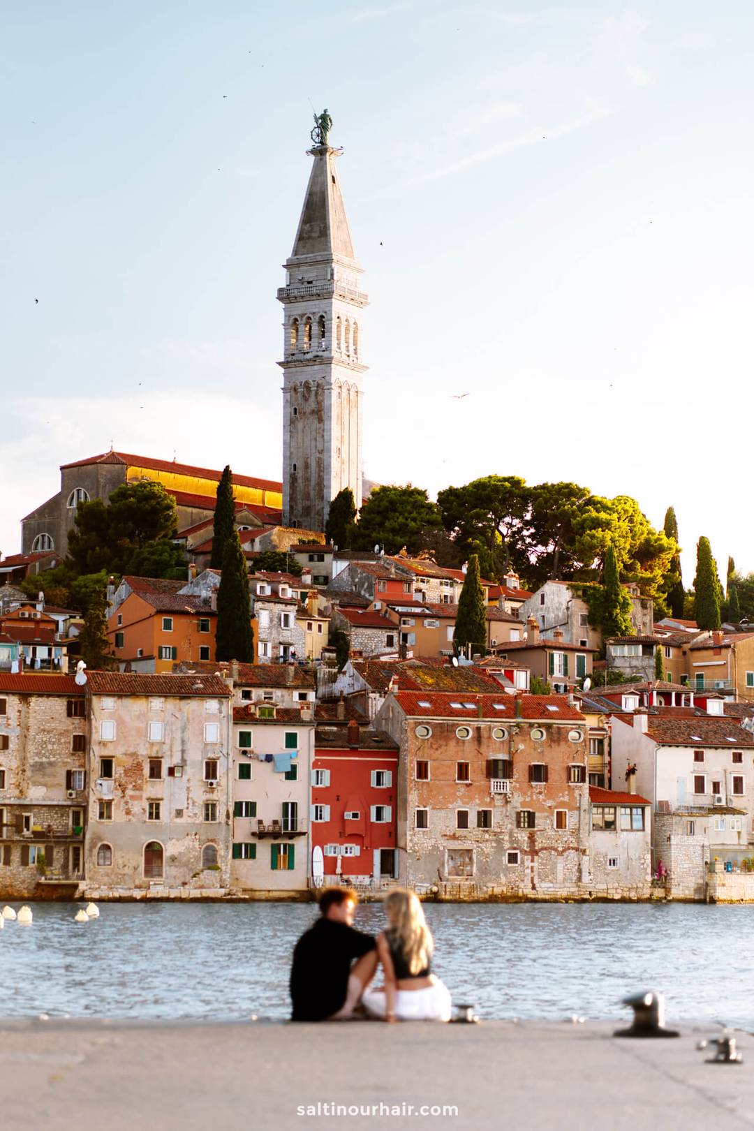 Rovinj sunset view Istria travel guide