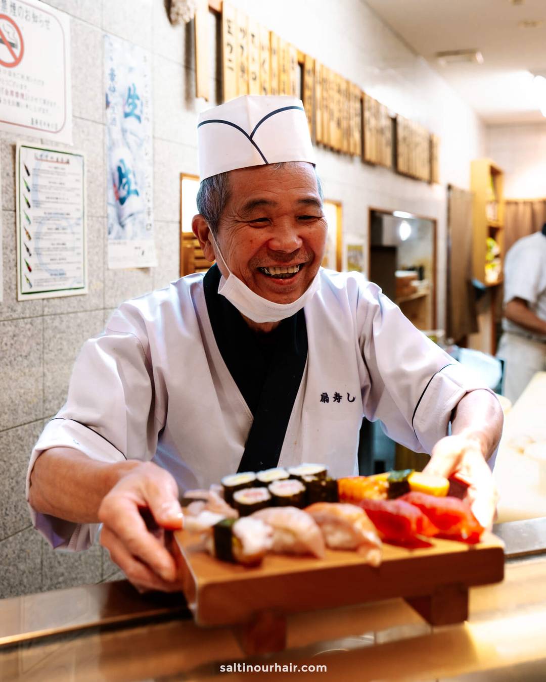 sushi restaurant tokyo japan