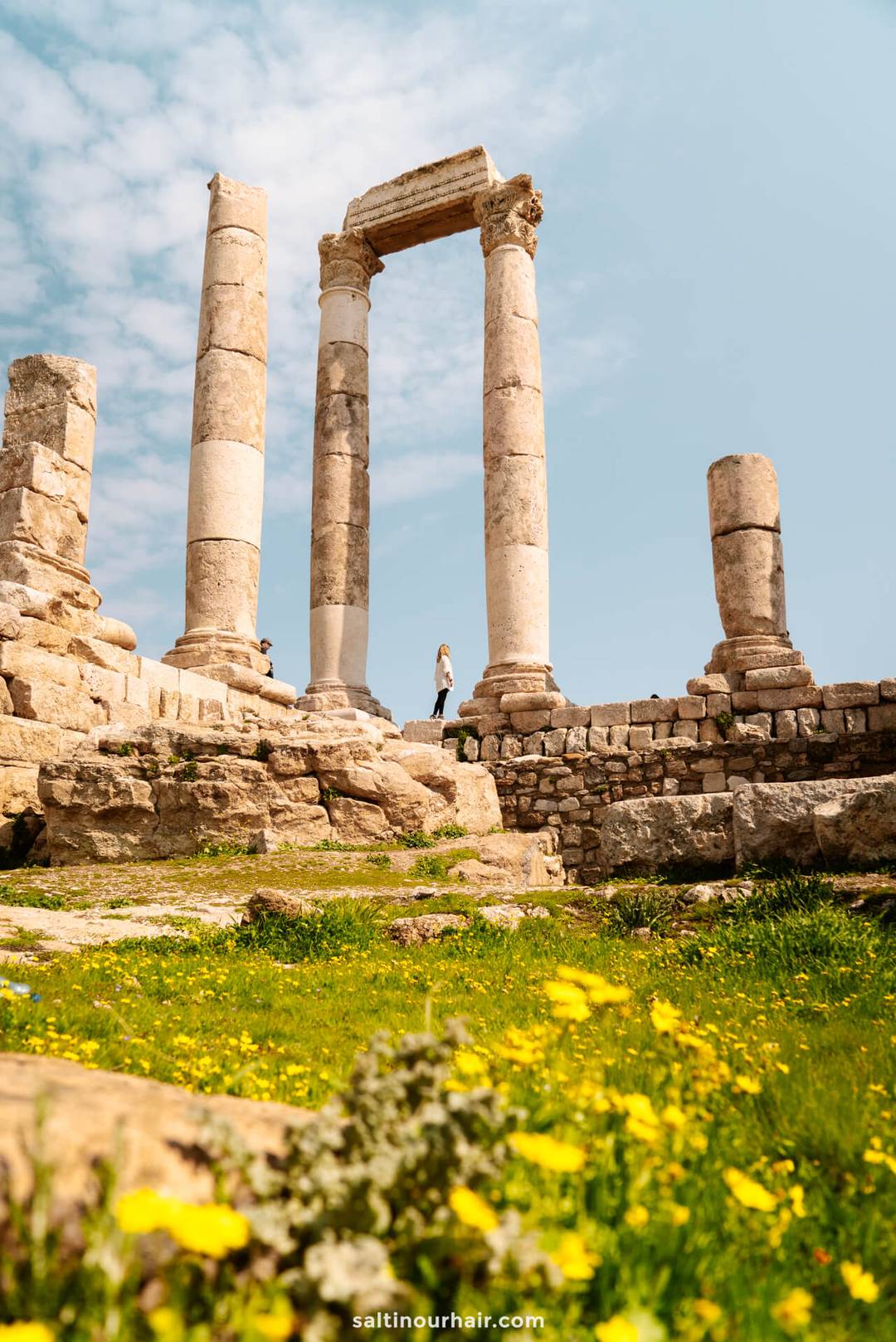ruins citadel Amman Jordan 7 day itinerary