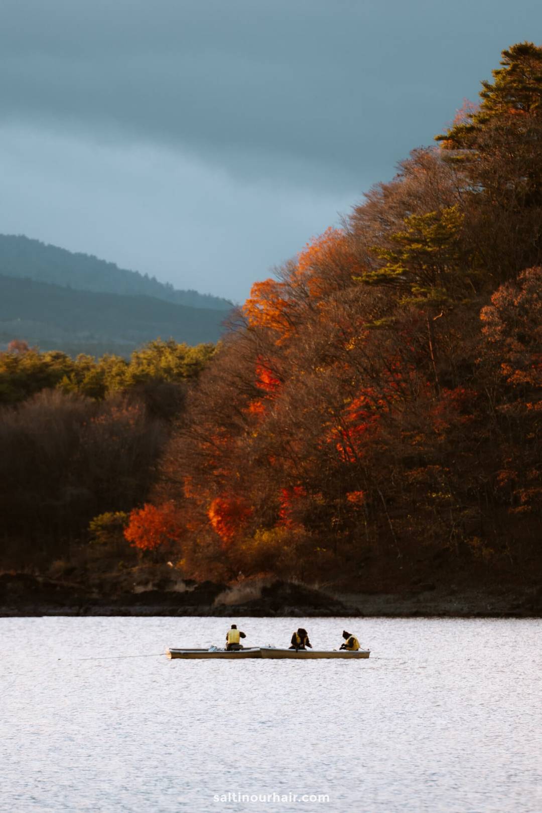 fisherman lake japan