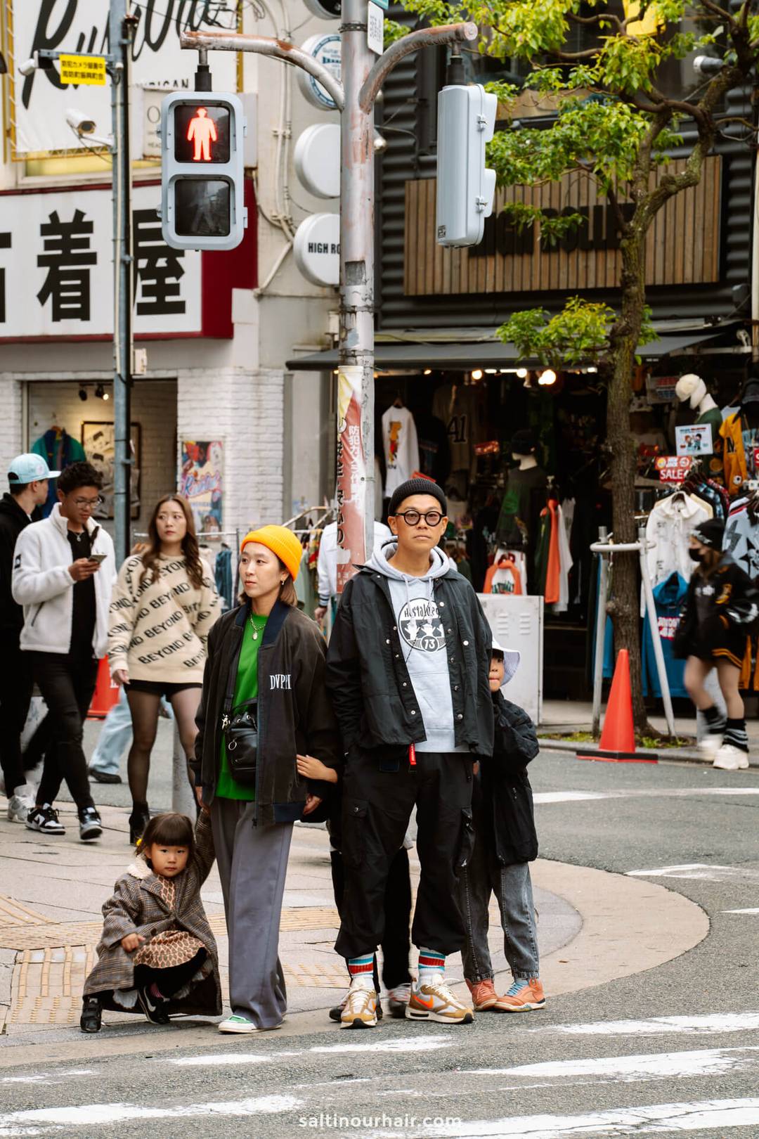 trendy japanese family
