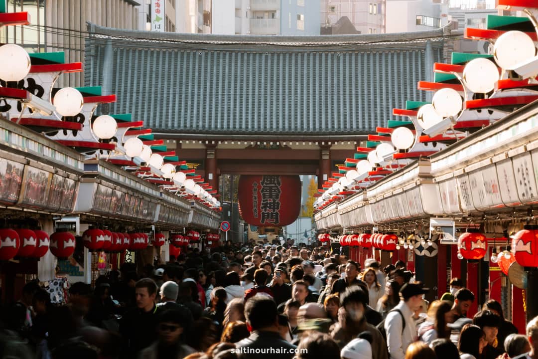 tokyo Sensō-ji stalls