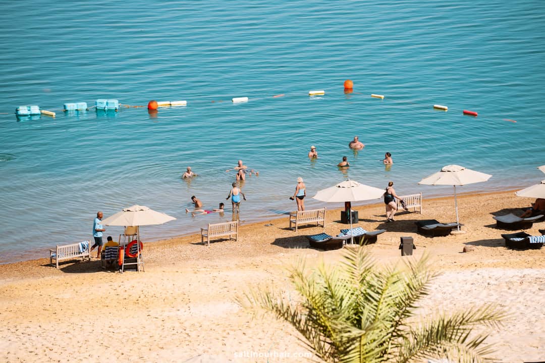 beach dead sea Jordan 7 day itinerary