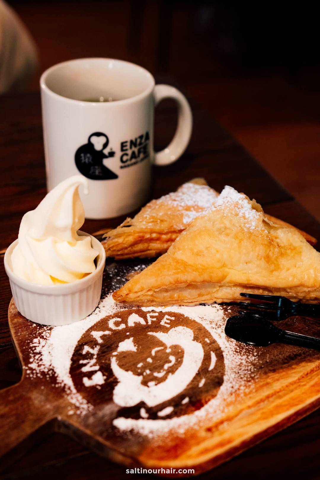 enza cafe snow monkeys japan