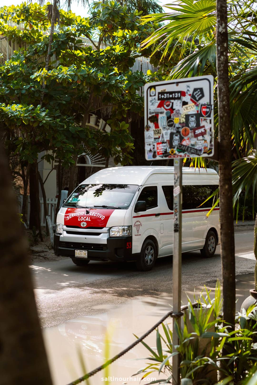 things to do in Tulum how to get around colectivo