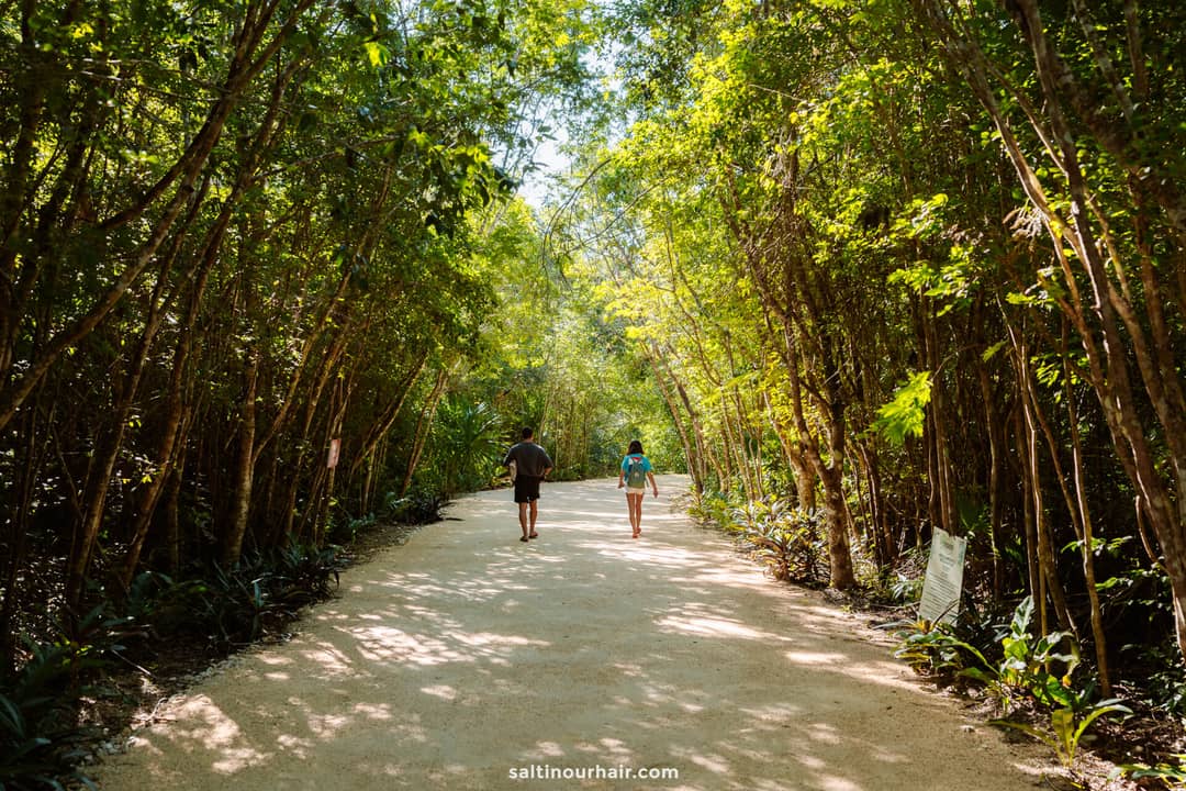 Entrance laguna kaan luum things to do in Tulum
