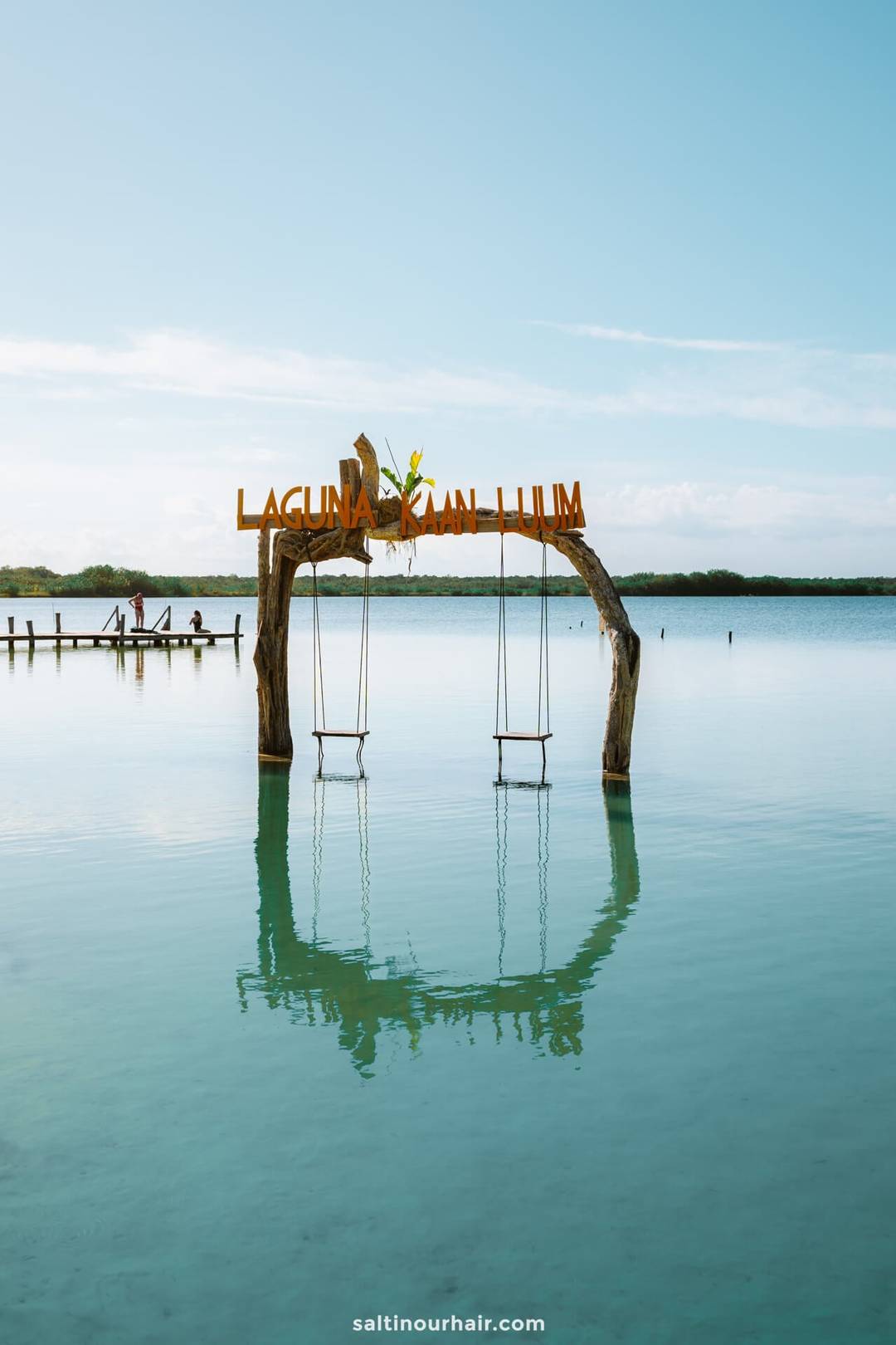 laguna kaan luum swings things to do in Tulum