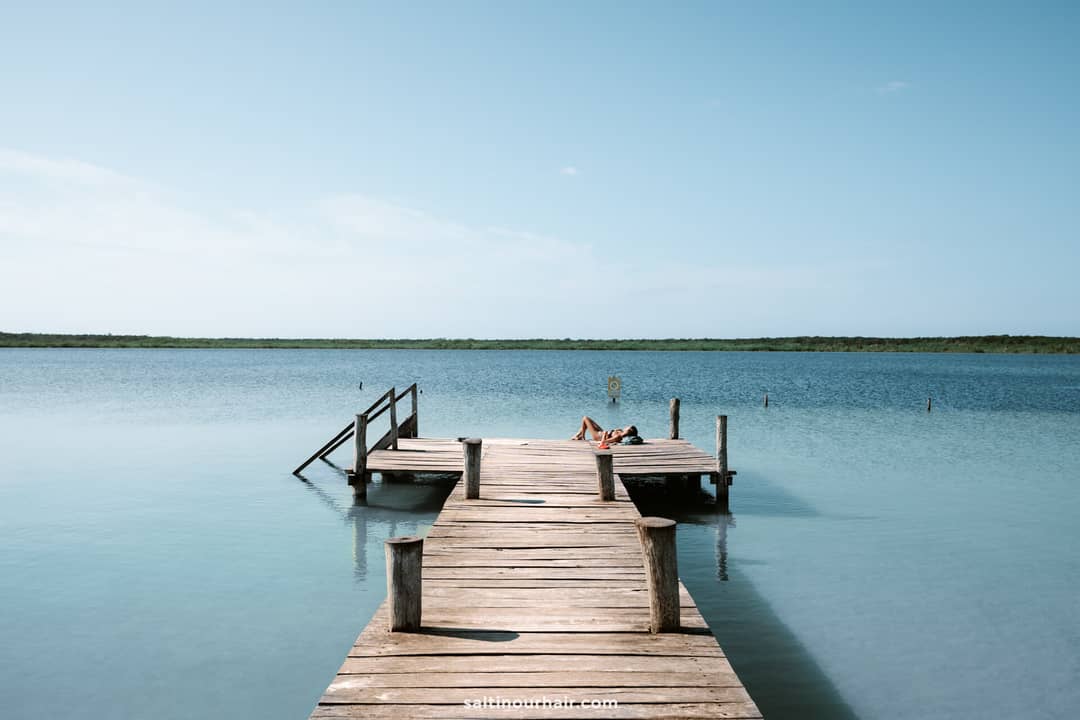things to do in Tulum Laguna Kaan Luum swimming