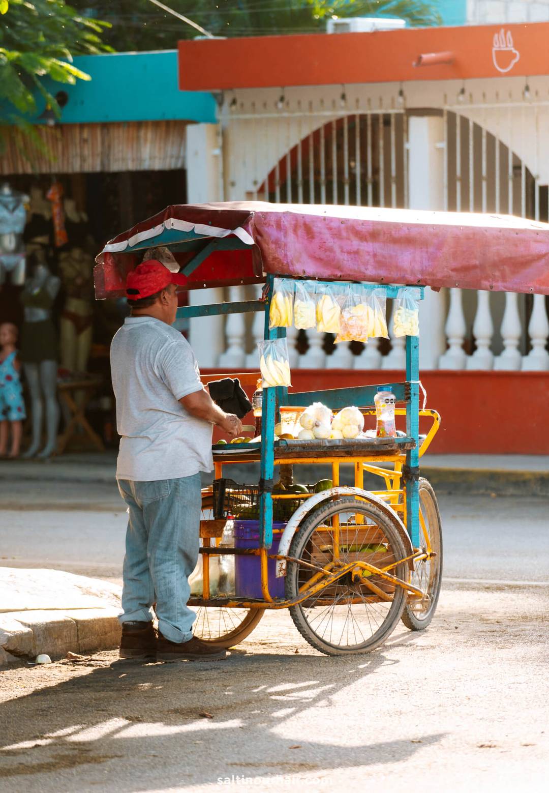 street food Tulum town