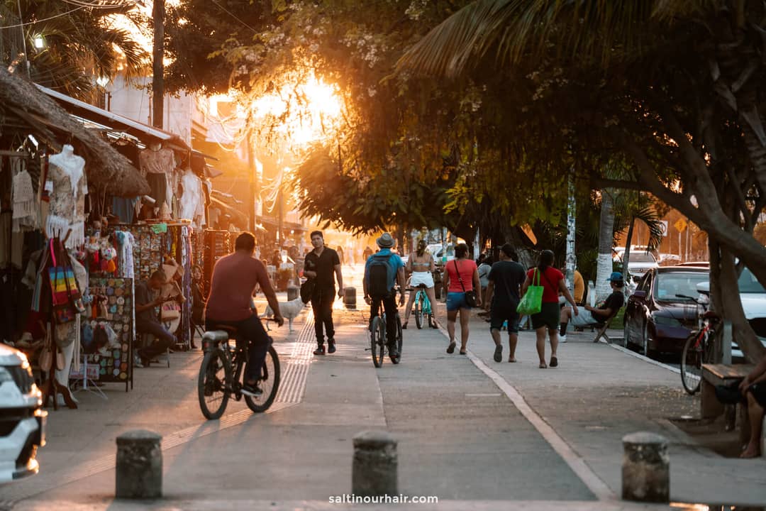 Tulum town