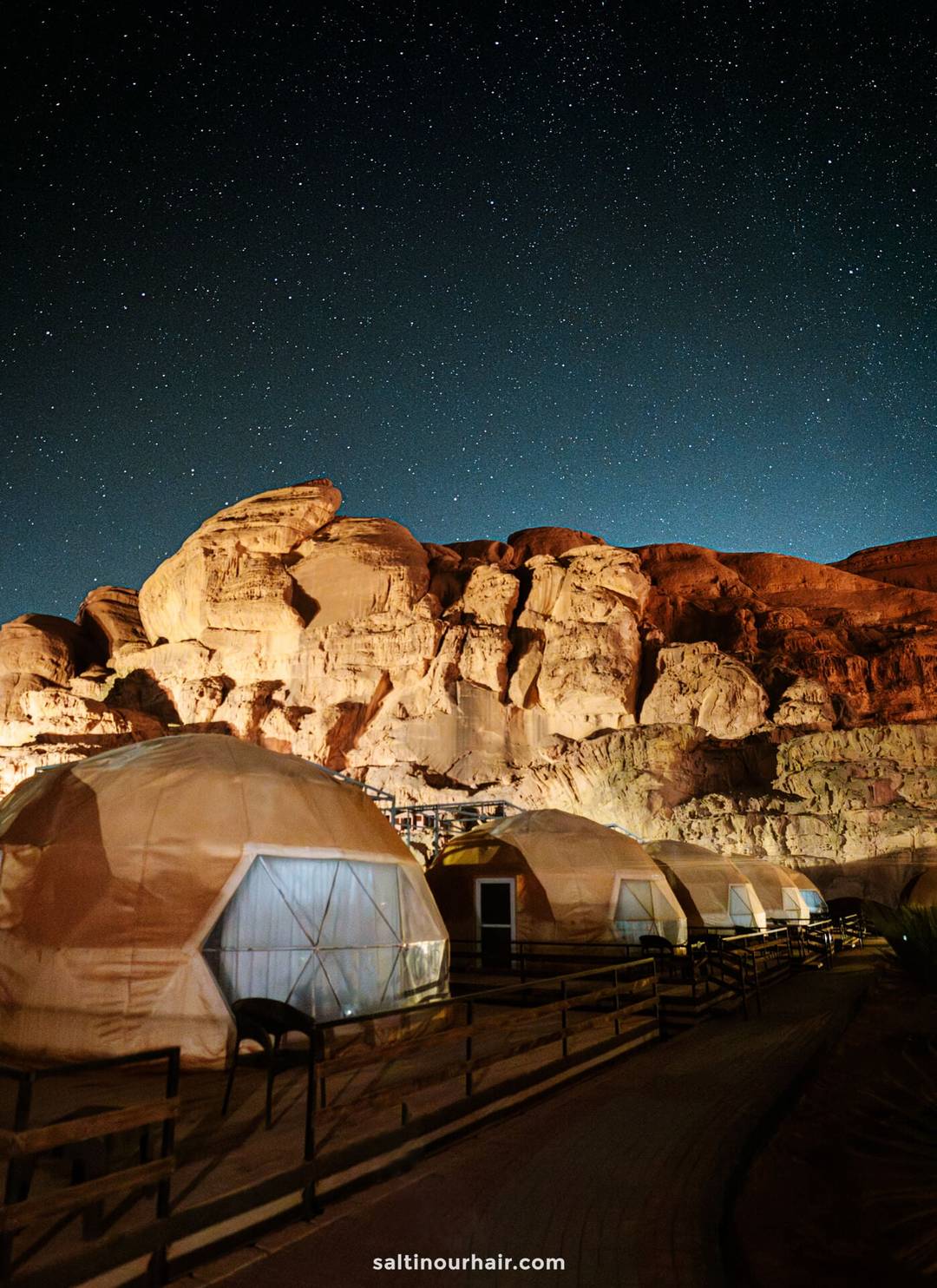 where to stay in wadi rum night Jordan 7 day itinerary