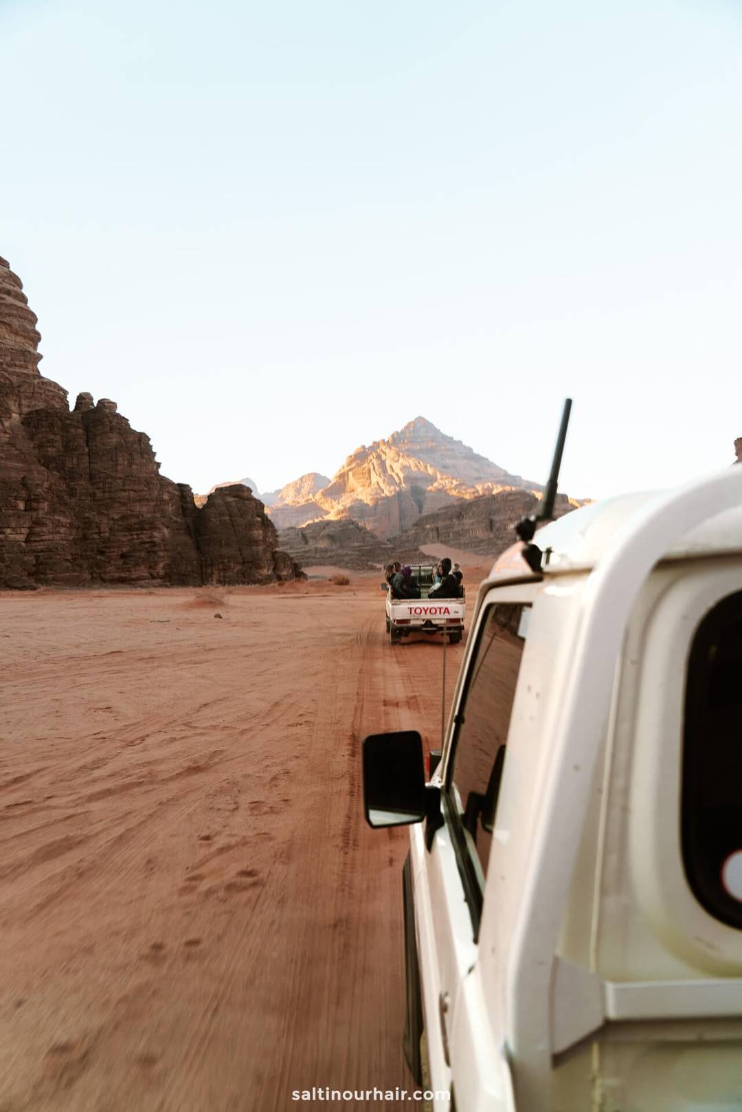 jeep tour wadi rum Jordan 7 day itinerary