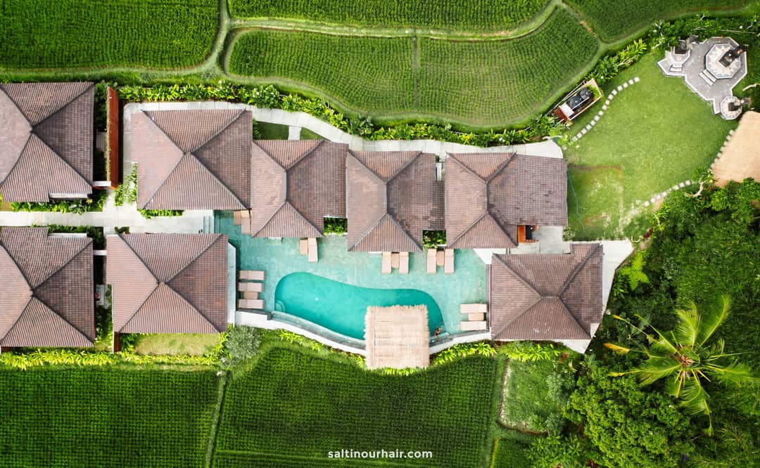 hotel bali in rice fields 