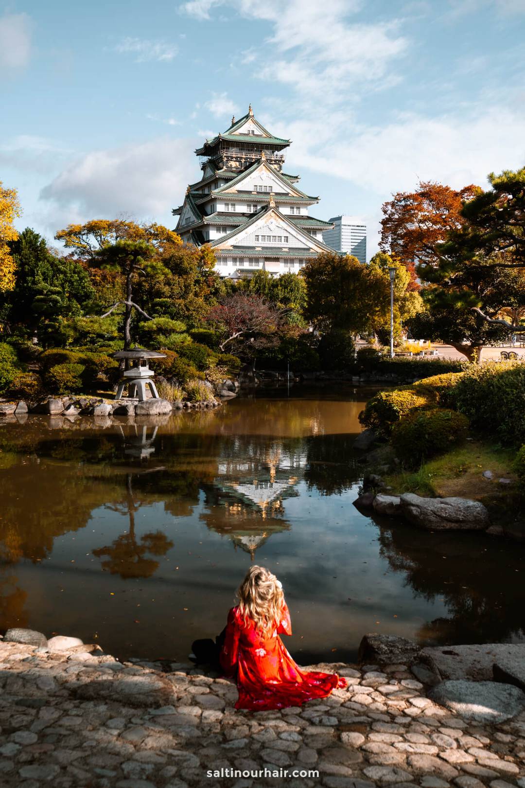 osaka castle garden