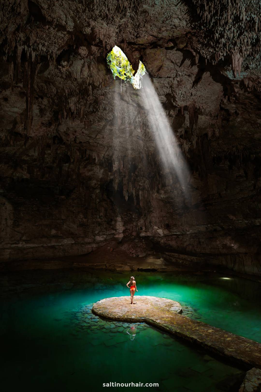best babymoon destinations mexico cenote