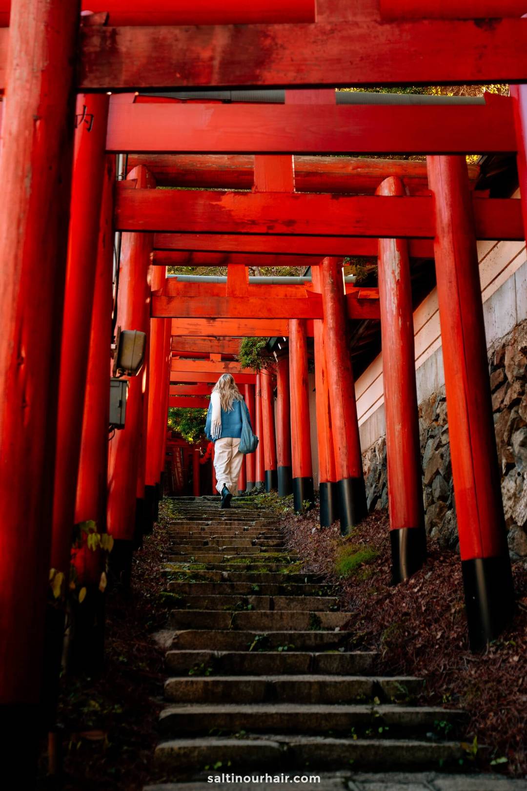 Japan 3-week itinerary red shrine walking route in koyasan