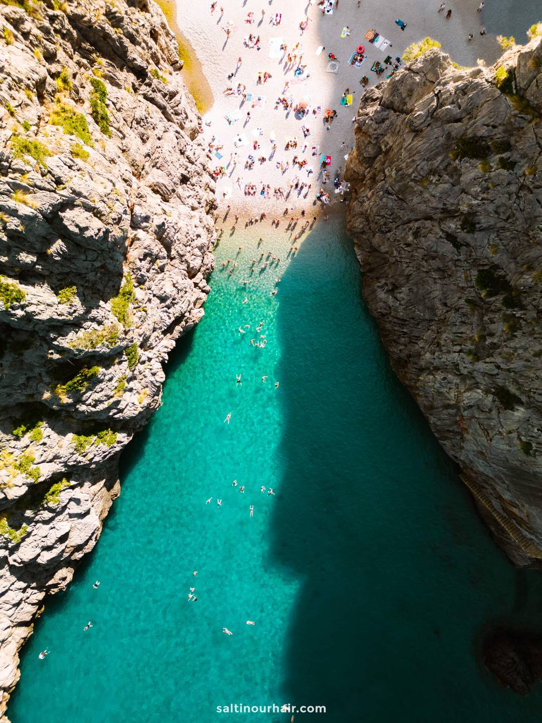 Sa Calobra beach drone things to do in Palma de mallorca