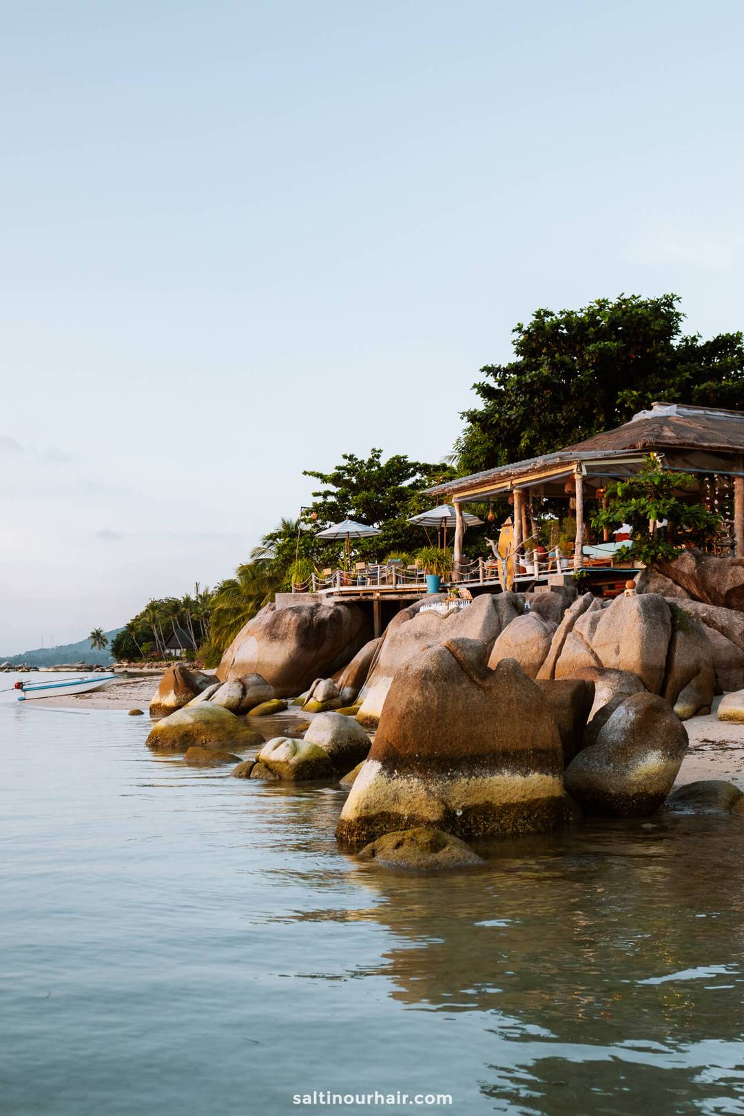 Sunset beach bar rocks dingen om te doen in Koh Phangan Thailand