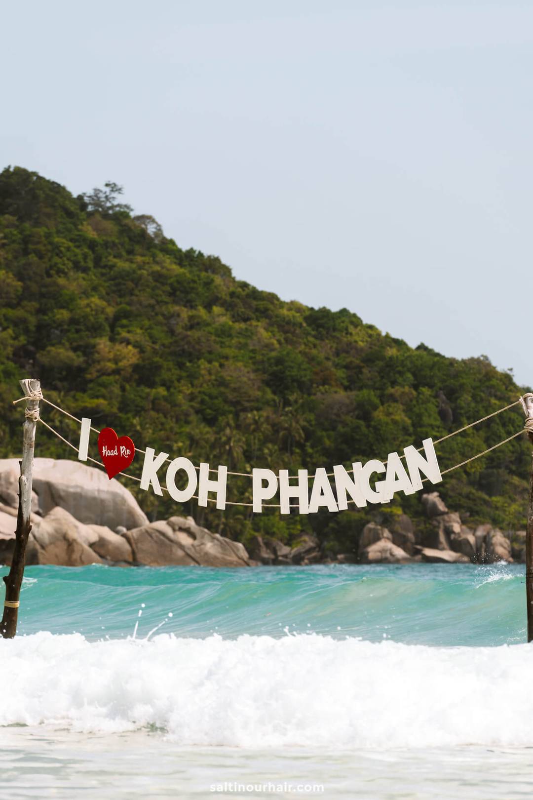 Koh Phangan bord Haad Rin Thailand