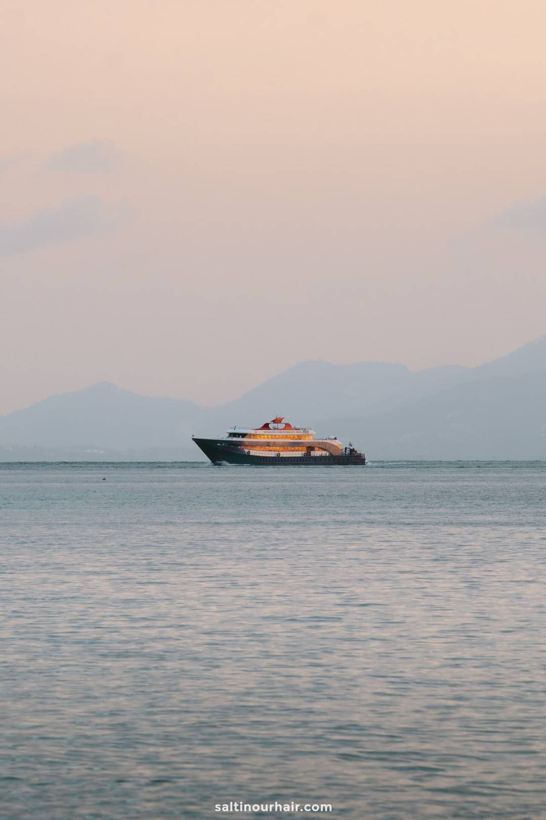 Hoe kom je met de veerboot naar Koh Phangan Thailand?