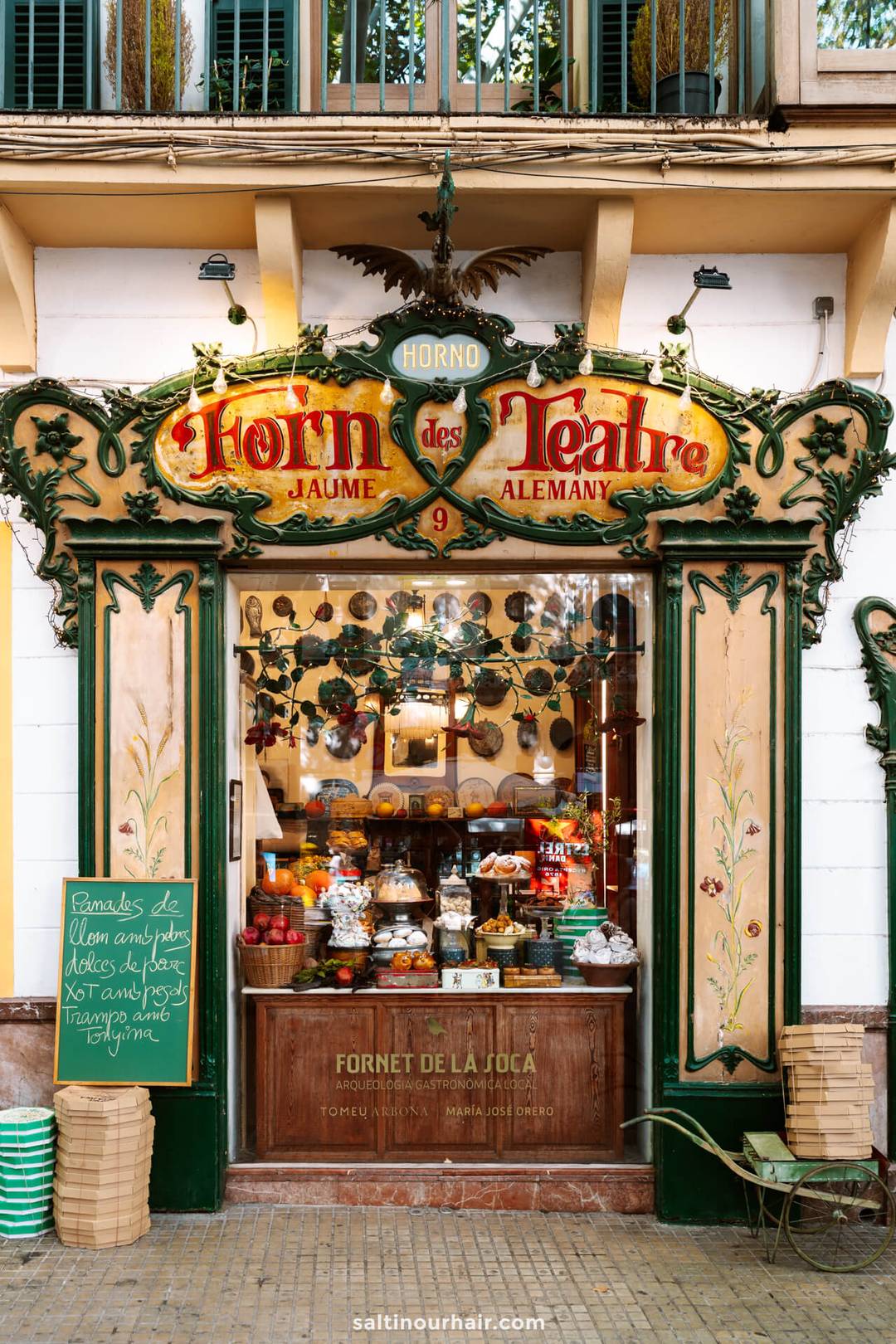 schattige bakkerij palma de mallorca