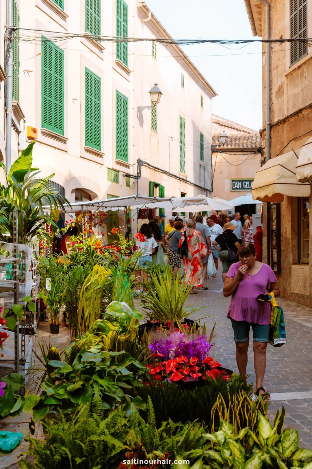 flowers santanyi market things to do in Palma