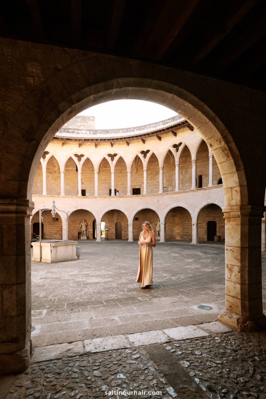 route naar kasteel bellver palma de mallorca