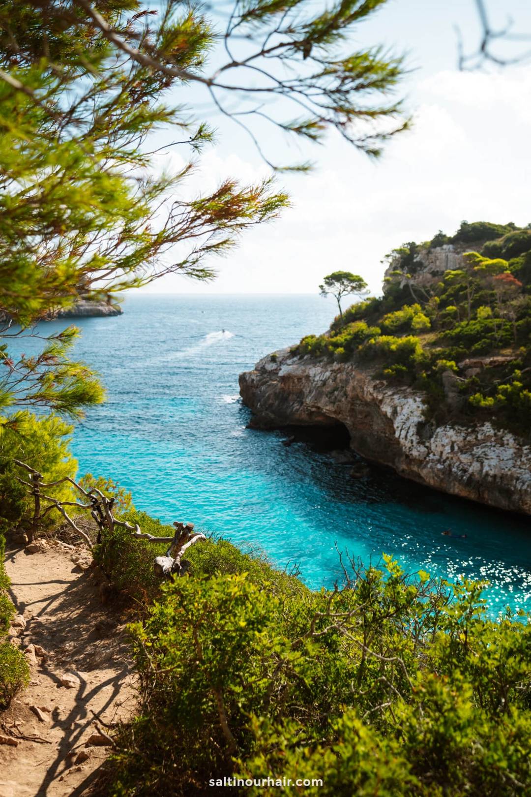 azuurblauw water mallorca spanje