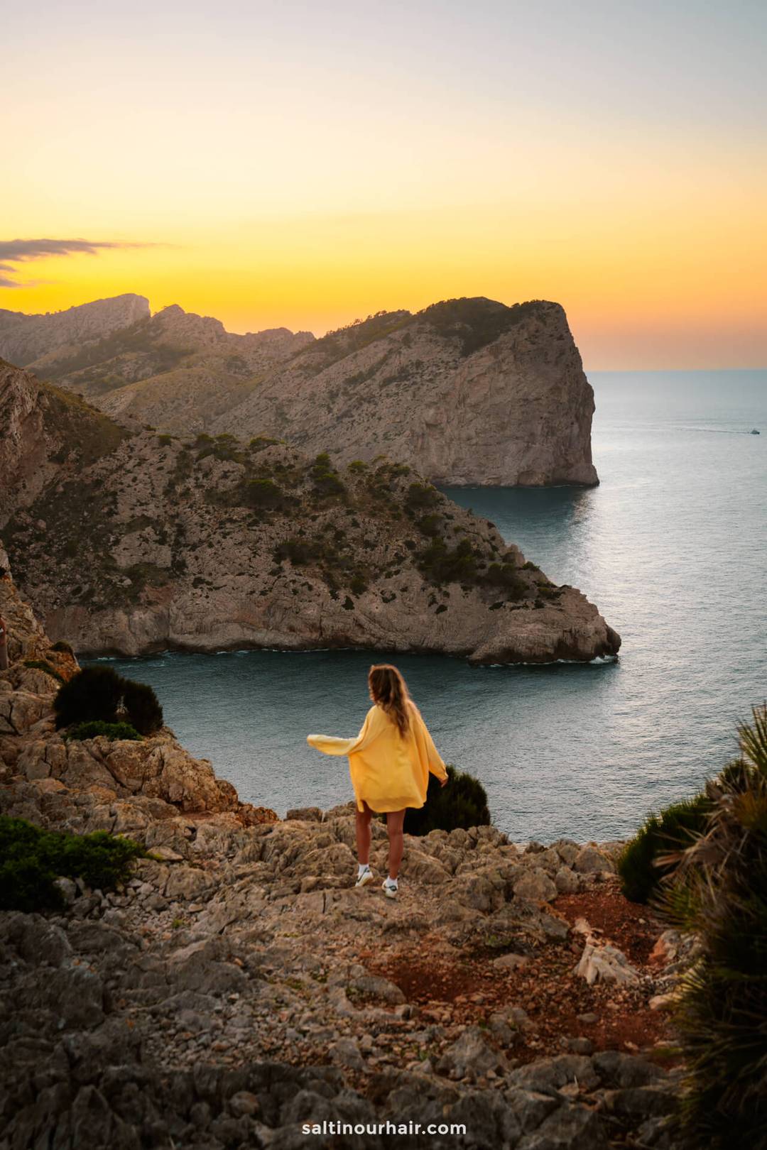 route zonsondergang cap de formentor mallorca