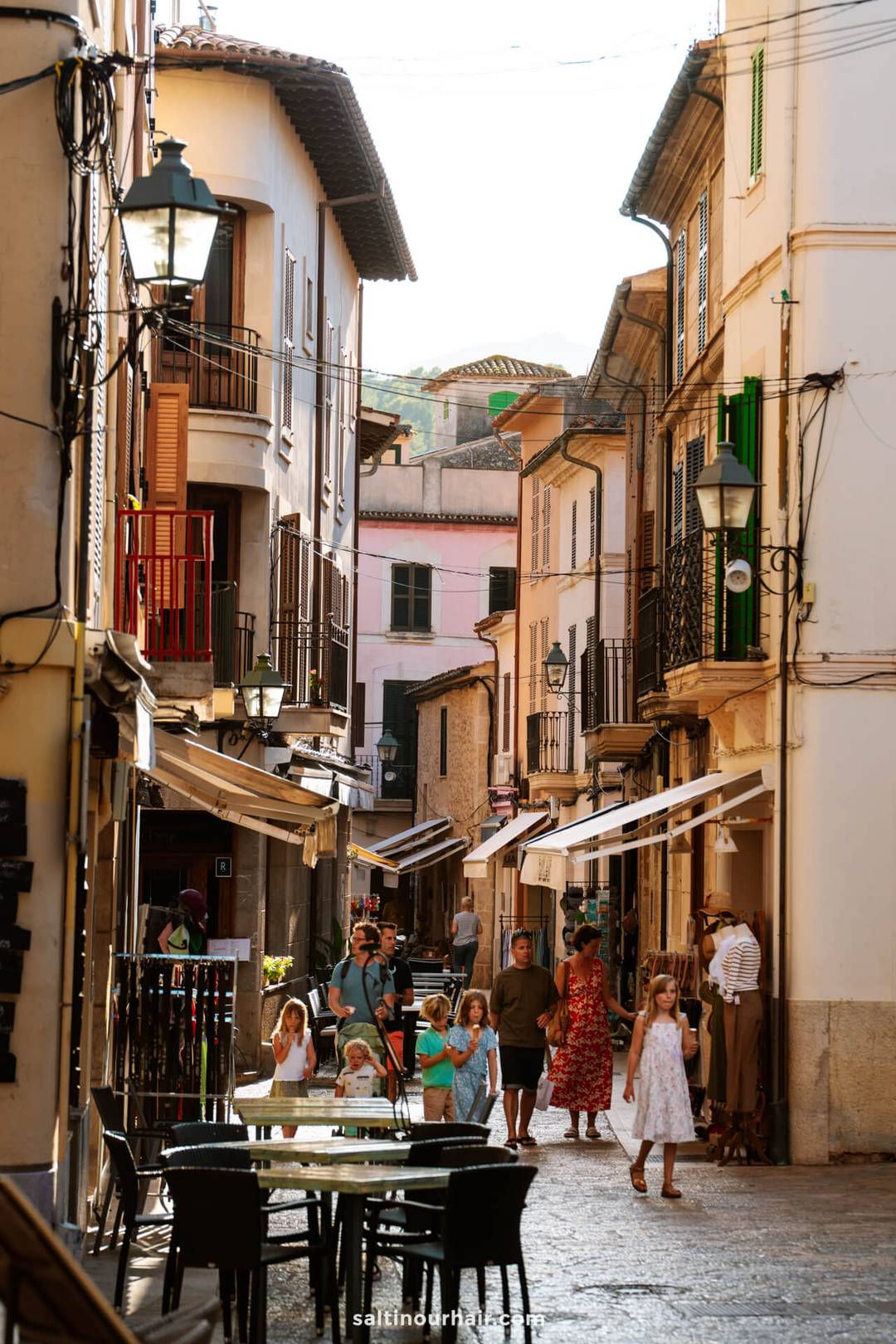pollenca dorp mallorca spanje