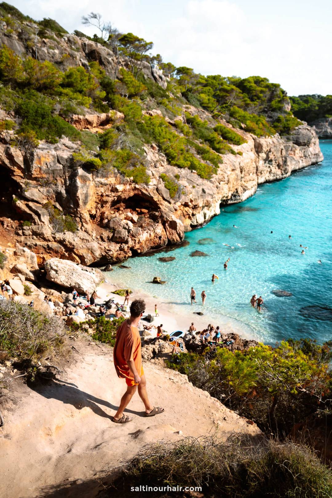 reisroute cala del moro mallorca spanje