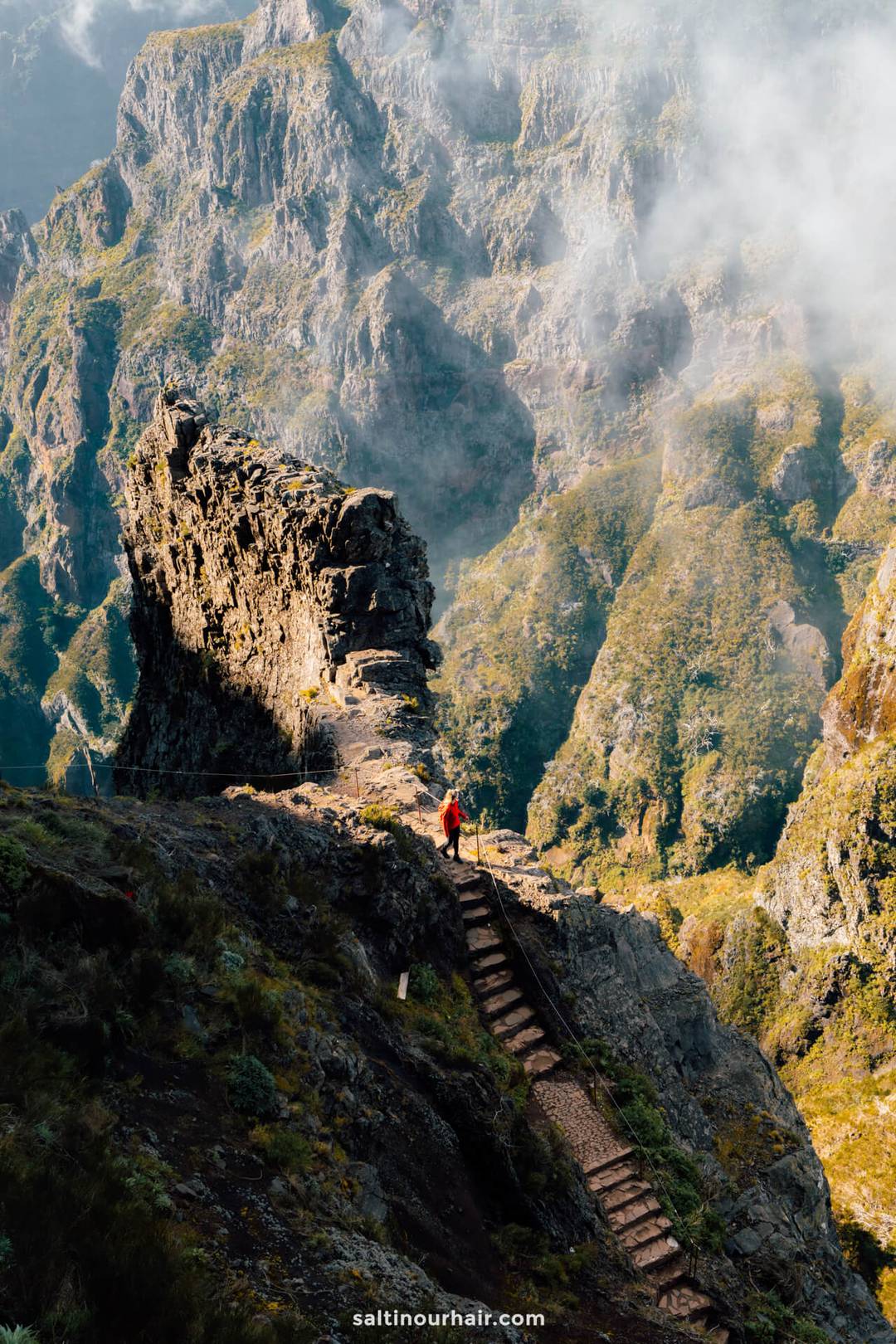 pico do arieiro hike pr1 madeira