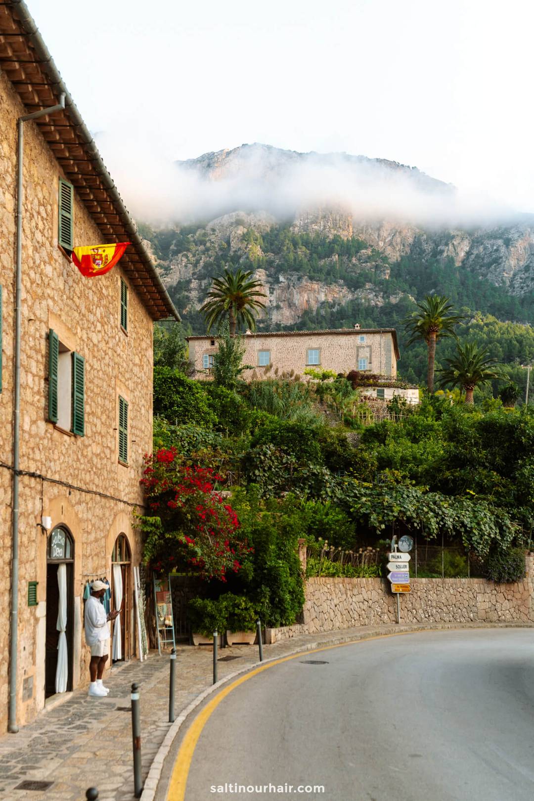 deia spanje uitzicht bergtop