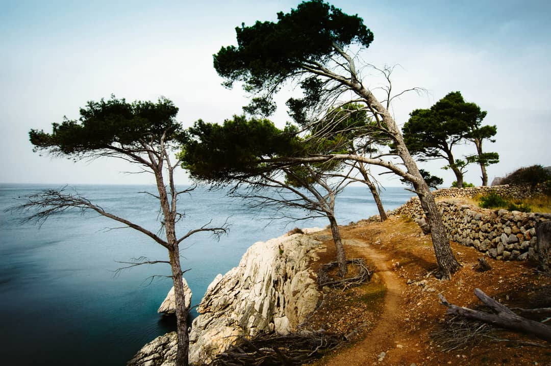 wandelen in deia spanje kustpad